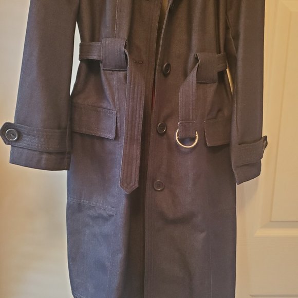 GAP Jean Trench Coat - Picture 3 of 6
